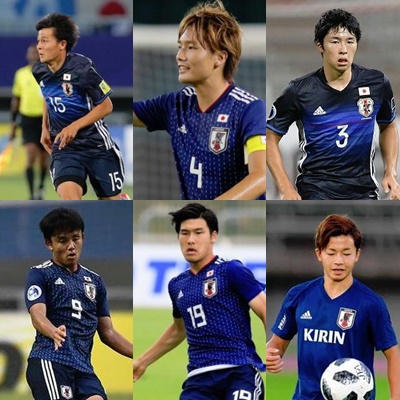 サッカー日本代表若手有望株・森保ジャパン